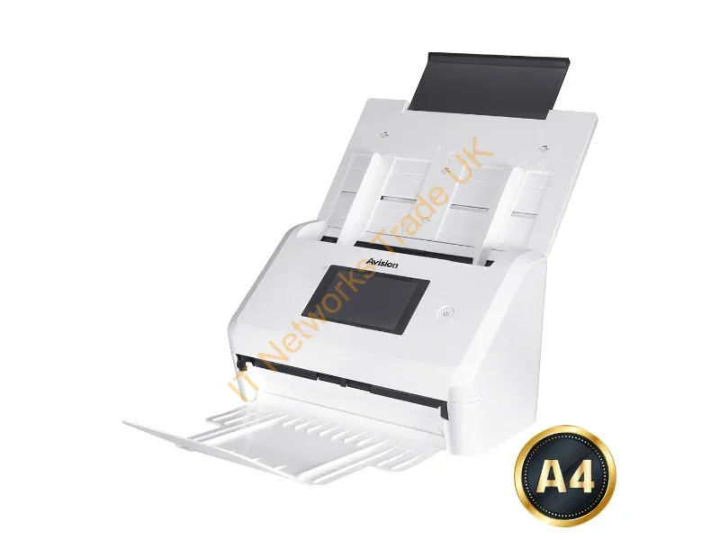 000-0981-02G - Avision AN335WL ADF scanner 600 x 1200 DPI A4 White