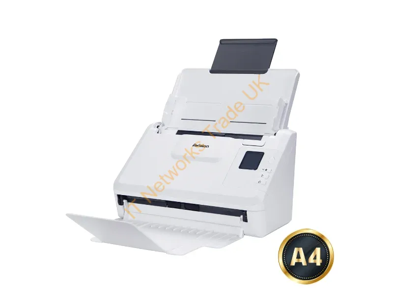 000-0992-02G - Avision AD340GWN ADF scanner 1200 x 1200 DPI A4 White