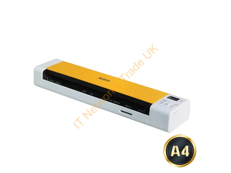 000-1027B-00G - Avision MetaMobile 20 ADF scanner 600 x 600 DPI A4 White, Yellow