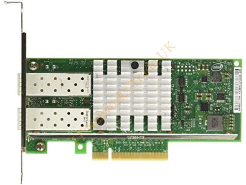 001V3J Dell Intel X520 Dual Port 10 Gigabit DA/SFP+ PCI Express Server Network Adapter