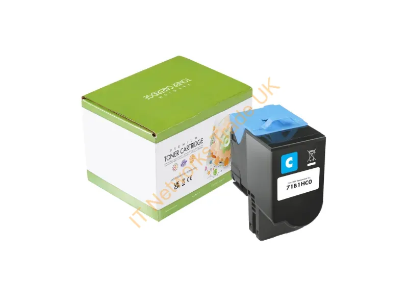 002-06-S711HC - Static Control Components 002-06-S711Hc Toner Cartridge 1 Pc(S) Compatible Cyan