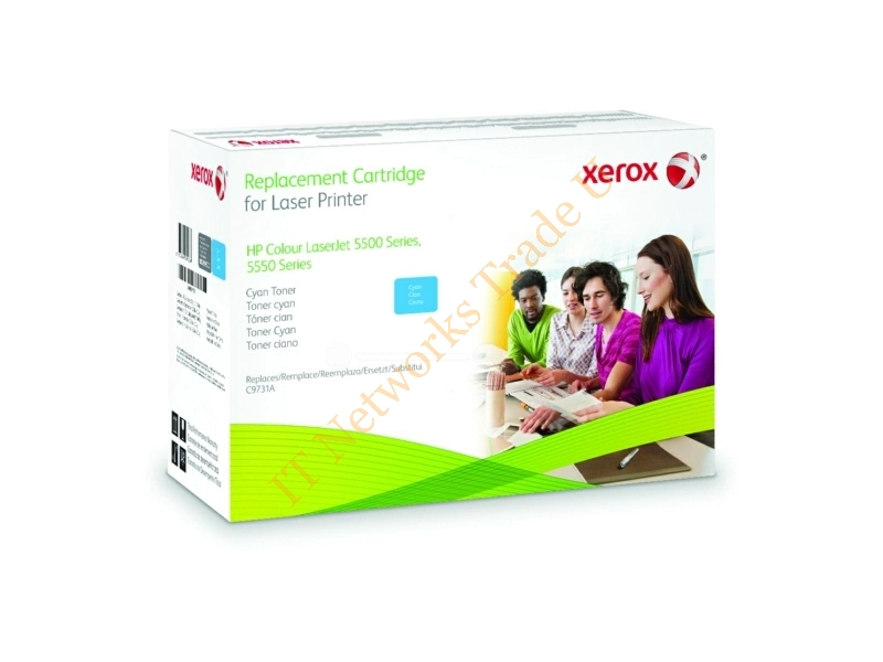 Xerox 003R99722 compatible Toner cyan, 12K pages @ 5% coverage (replaces HP 645A) Accessory
