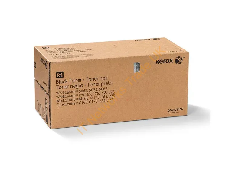 006R01146 - Xerox 006R01146 Toner black, 50K pages, Pack qty 2 Accessory