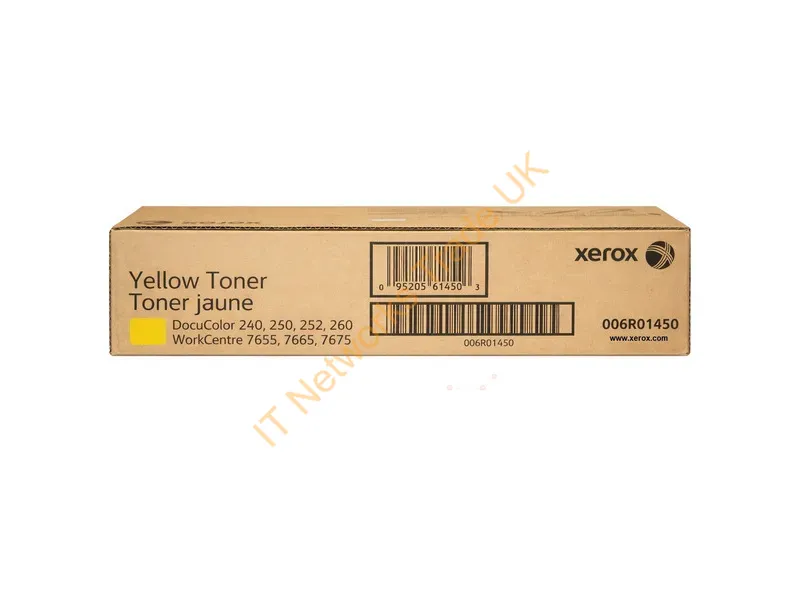 006R01450 - Xerox 006R01450 Toner yellow, 34K pages @ 5% coverage, Pack qty 2 Accessory