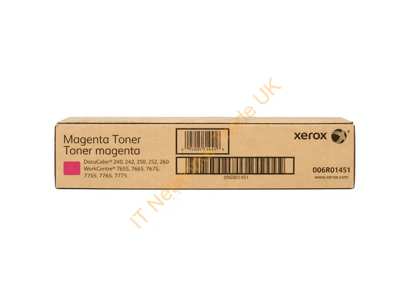 006R01451 - Xerox 006R01451 Toner magenta, 34K pages @ 5% coverage, Pack qty 2 Accessory