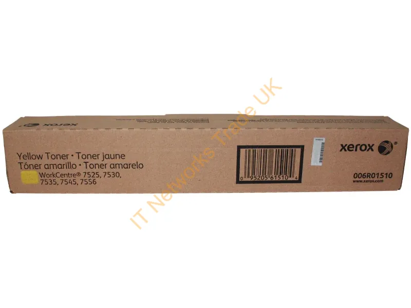 006R01510 - Xerox 006R01510 Toner yellow metered, 15K pages for Xerox WC 7525