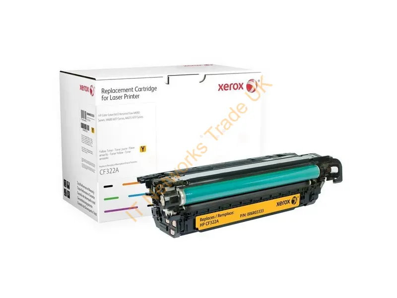 Xerox 006R03333 compatible Toner yellow, 17.1K pages (replaces HP 653A) Accessory