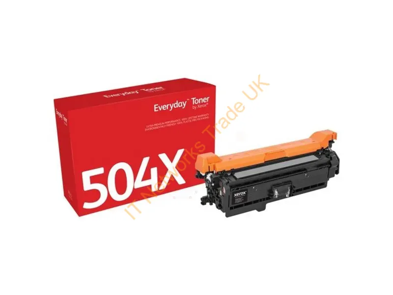 006R04145 - Xerox 006R04145 Toner cartridge black high-capacity, 10.5K pages (replaces HP 504X/CE250X) for HP CLJ CP 3525