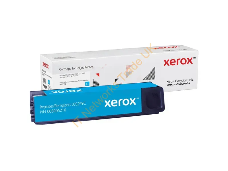 006R04216 - Xerox 006R04216 Ink cartridge cyan, 16K pages (replaces HP 976YC) for HP PageWide P 55250/Pro 577