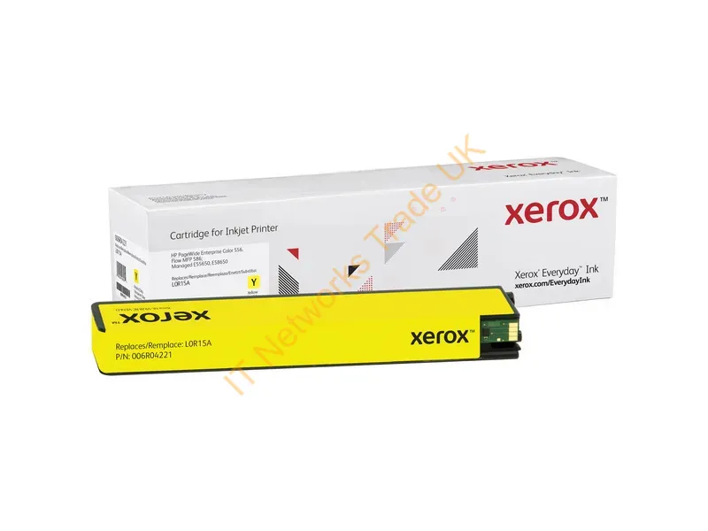 006R04221 - Xerox 006R04221 Ink cartridge yellow, 16K pages (replaces HP 981Y) for HP PageWide E 58650/556