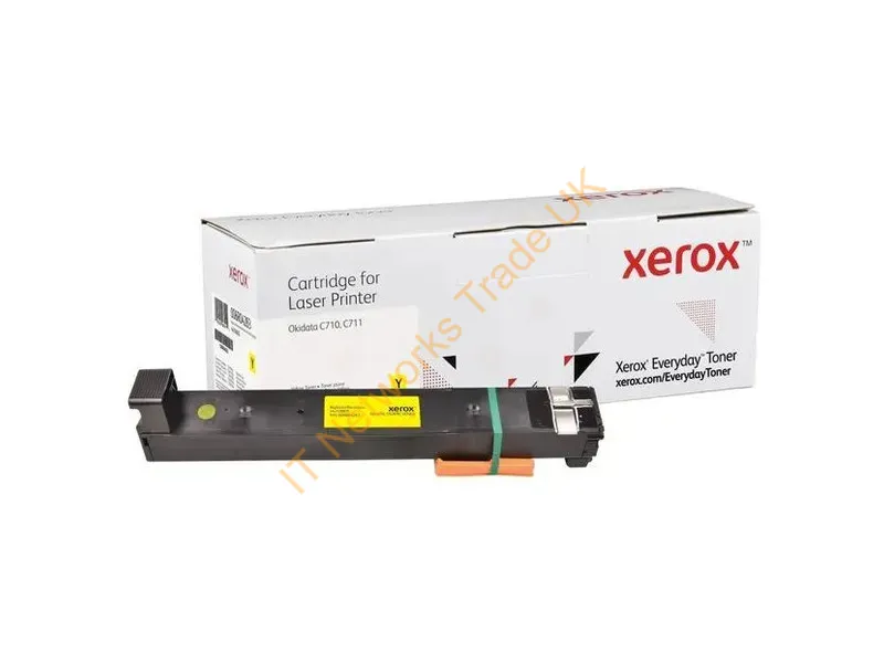 006R04283 - Xerox 006R04283 Toner yellow, 11.5K pages (replaces OKI 44318605) for OKI C 710/711/711 WT