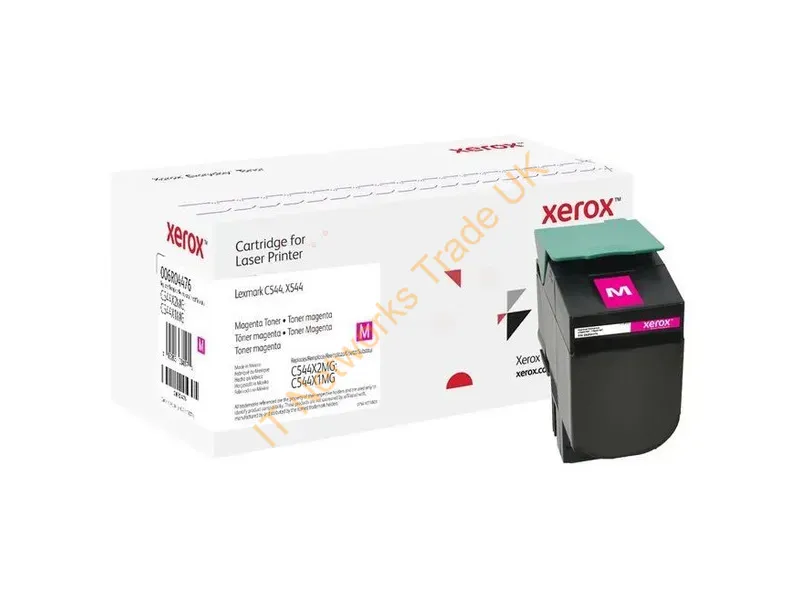 006R04476 - Xerox 006R04476 Toner magenta, 4K pages (replaces Lexmark C544X1MG C544X2MG) for Lexmark C 544/546