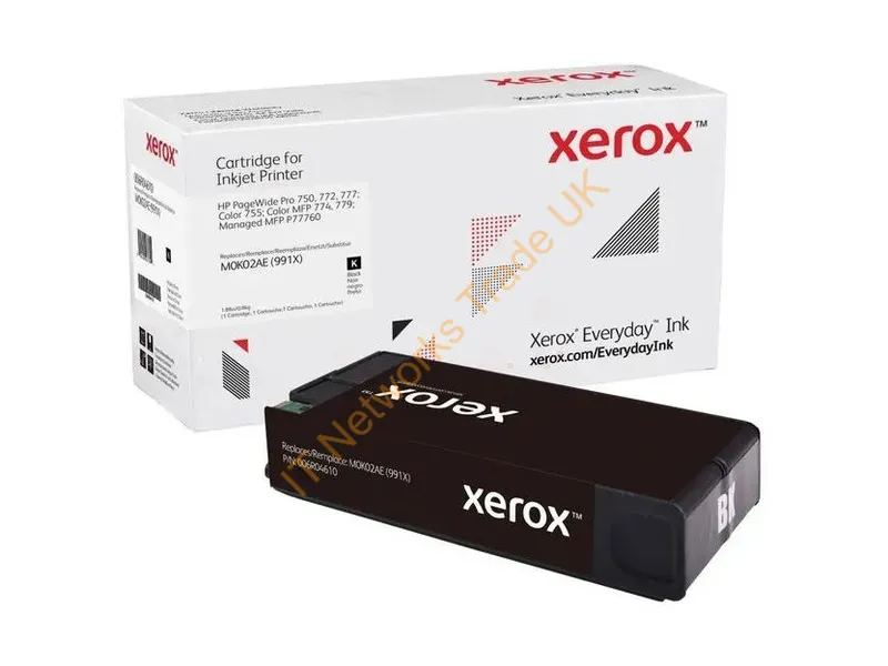 006R04610 - Xerox 006R04610 Ink cartridge black, 20K pages (replaces HP 991X) for HP PageWide P 77740/77750/Pro MFP 772