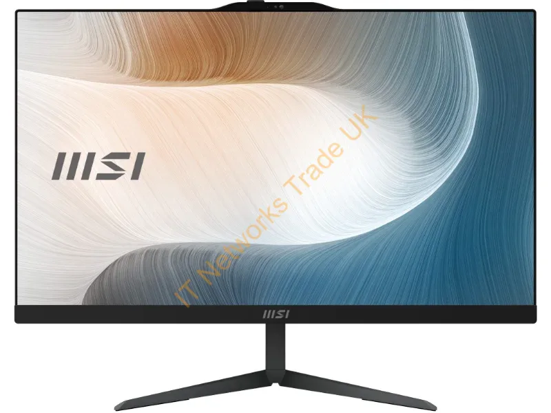 00AE0721-1204 - MSI Modern AM242P 1M-1204DE Intel Core 3 100U 60.5 cm (23.8") 1920 x 1080 pixels All-in-One PC 16 GB DDR5-SDRAM 256 GB SSD Windows 11 Pro Wi-Fi 6E (802.11ax) Black