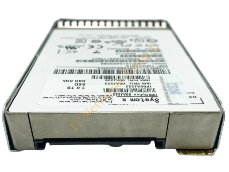 00AJ223 IBM 1.6TB Multi-Level Cell (MLC) SAS 12Gb/s Hot Swap 2.5-inch Solid State Drive SSD Storage