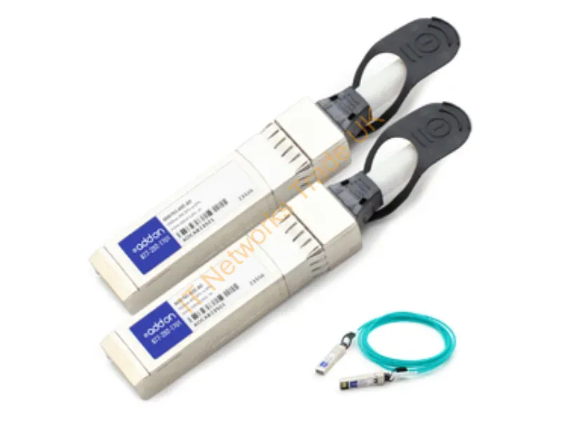00AY765-AOC-AO - Addon Networks 00Ay765-Aoc-Ao Infiniband/Fibre Optic Cable 78.7" (2 M) Sfp+ Turquoise