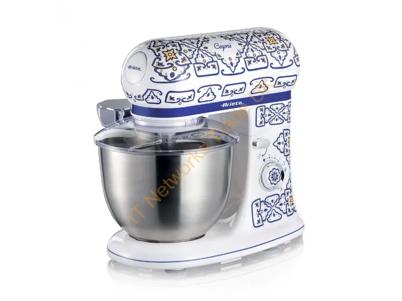 00C15880CAR0 - Ariete 1588 Capri mixer, Planetary, 7 speeds, 2400 Watt, 5.5 litres, Stainless steel cup