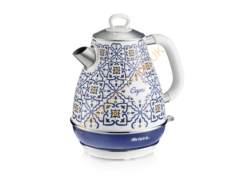 00C28690CAR0 - Ariete 2869 Capri kettle, Electric kettle, 1.7L, Infusions, teas, herbal teas, Cordless base, Auto switch-off