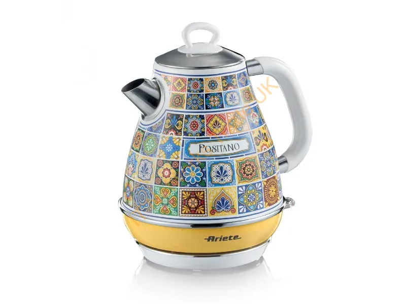 00C28690PAR0 - Ariete 2869 Positano kettle, Electric kettle, 1.7L, Infusions, teas, herbal teas, Cordless base, Auto switch-off