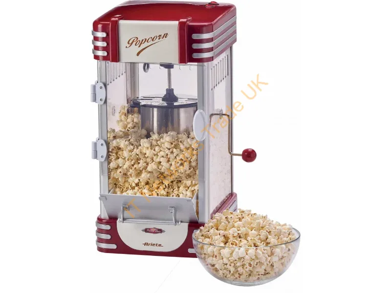 00C295300AR0 - Ariete 2953 Popcorn Popper XL, total capacity 2.4 L, bowl capacity 700gr, 310 W, Red/White, 290 x 340 x 520 mm
