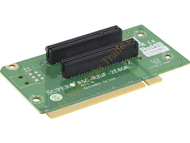 00D8604 IBM PCI Express Riser Card 2 (2 X8 LP SLOTS + 1 X4 LP for SLOTLESS RAID) for SYSTE Server Accessory