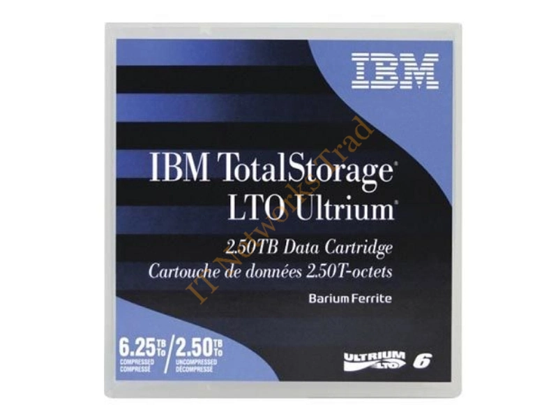 00D8933 Lenovo / IBM LTO-6 Ultrium 2.5 / 5.0TB Data Cartridge (5 Pack) Tape Media Storage