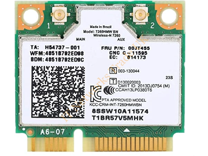 00FC886 IBM / Intel 7260 802.11b/g/n Mini PCI-Express AC WiFi Network Card Wireless LAN Card