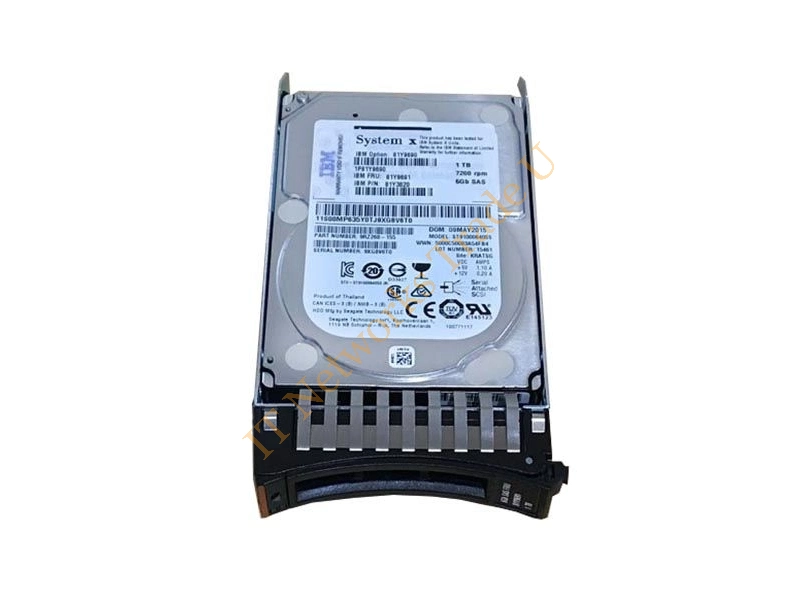 00FN252 IBM 4TB 7200RPM SAS 12Gb/s Hot-Swappable 3.5-inch Server Hard Drive Internal HDD