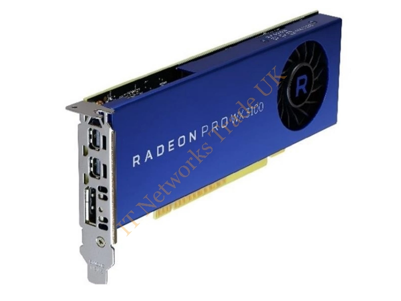 00GN79 Dell AMD Radeon Pro WX 3100 4GB 2x Mini DisplayPort Full Height Video Video Graphic Card