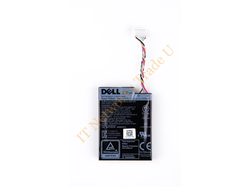 00H21G Dell IBBU07 Perc RAID Battery with Cable for MegaRAID SAS Controller Cache Battery