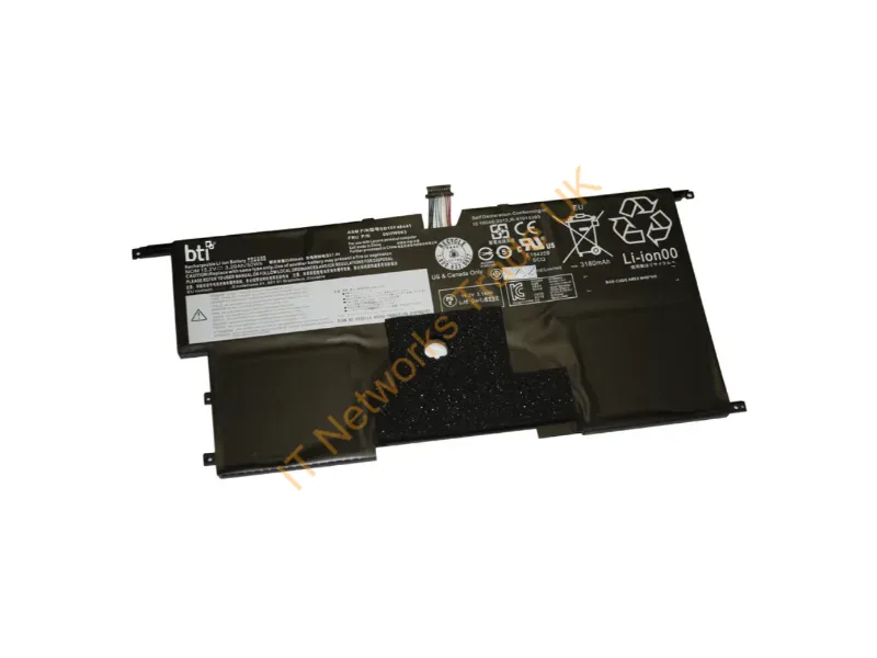 00HW003-BTI - Bti 00Hw003- Industrial Rechargeable Battery Lithium-Ion (Li-Ion) 3360 Mah 15.2 V