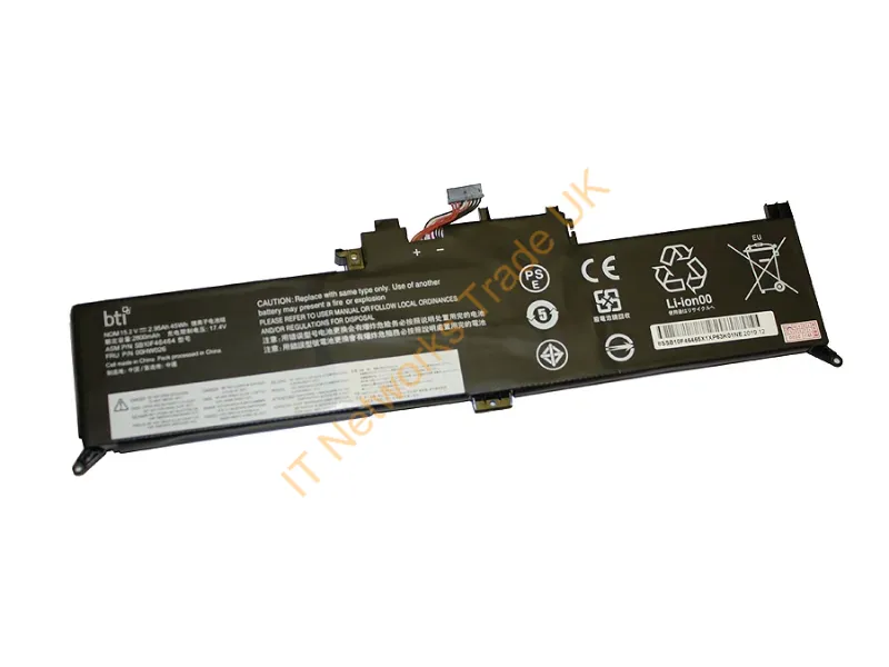 00HW026-BTI - Bti 00Hw026- Industrial Rechargeable Battery Lithium Polymer (Lipo) 2895 Mah 15.2 V