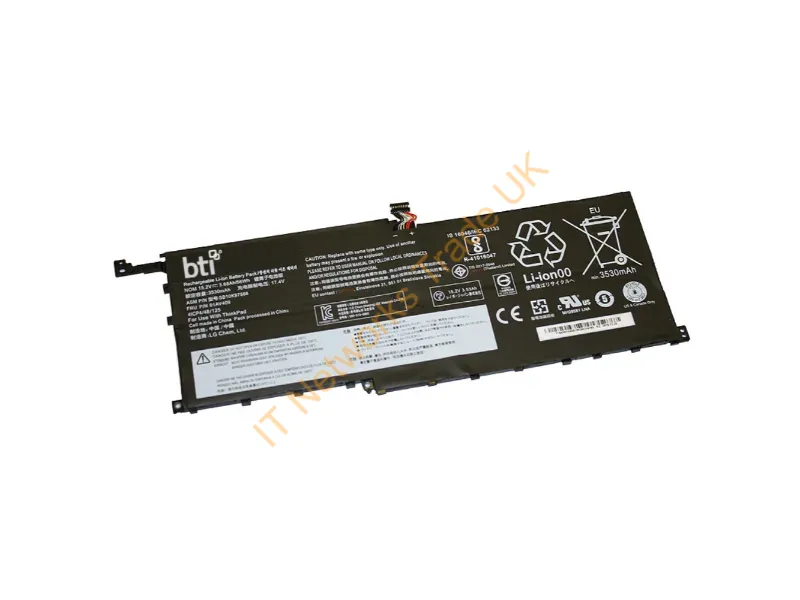 00HW028-BTI - Bti 00Hw028- Industrial Rechargeable Battery Lithium-Ion (Li-Ion) 3290 Mah 15.2 V