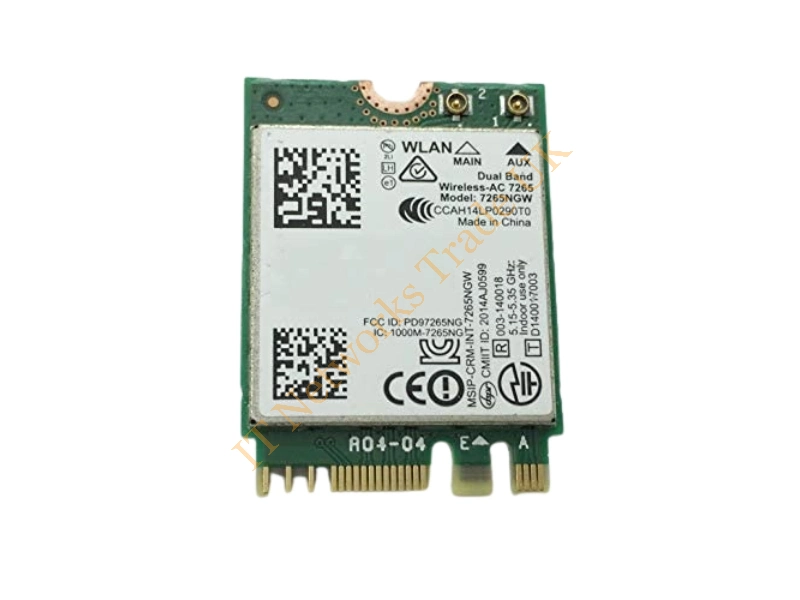 00JT464 Lenovo Dual Band Wireless-AC 7265NGW Wi-FI Card by Intel Wireless LAN Card
