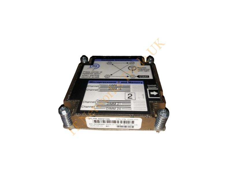 00KF114 Lenovo  Front Heatsink with 2 Vapor Chamber for Flex System X240 M5 Compute Node