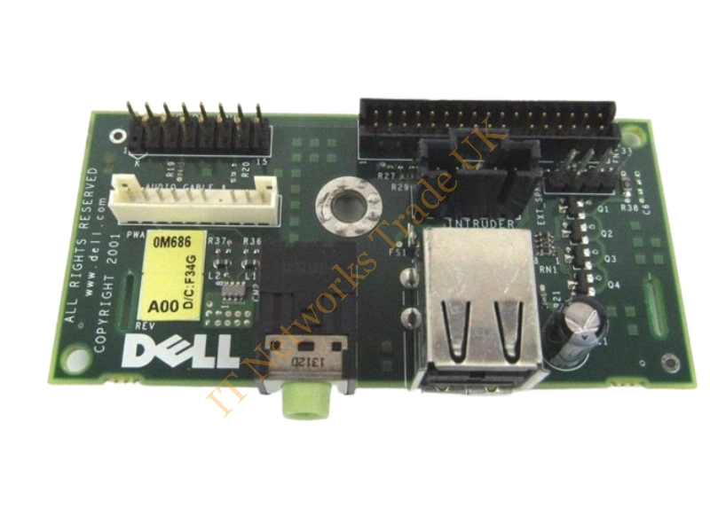 00M686 Dell Front I/O Panel for Optiplex GX270 Desktop System Accessory