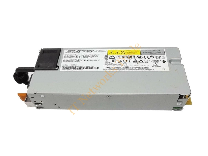 00MU905 Lenovo 1500-Watts High Efficiency Platinum AC Power Supply for System X3650 M5