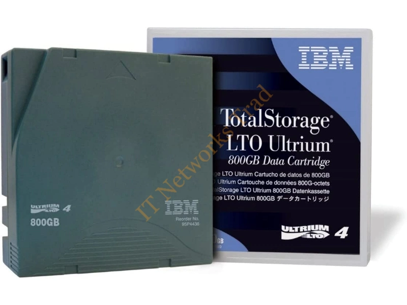 00NA021 Lenovo Ultrium 4 Data Cartridge Tape Media Storage