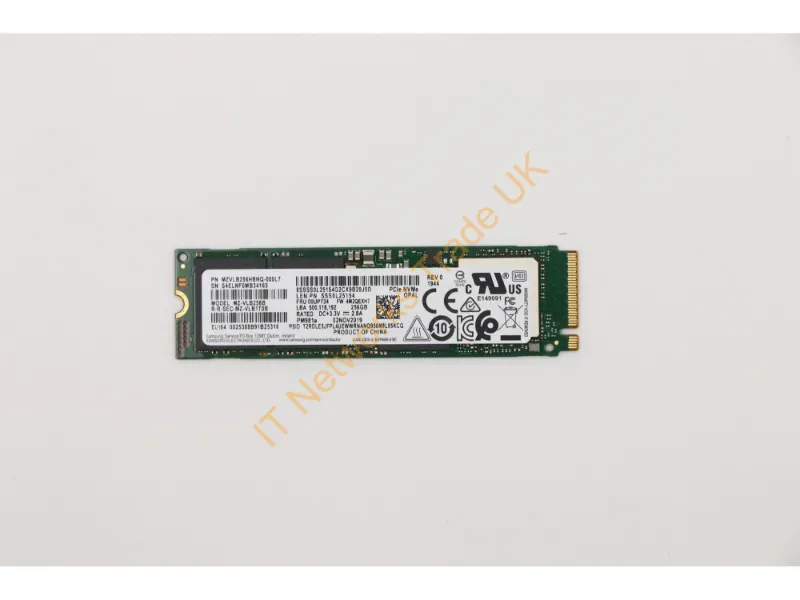 00UP734 - Lenovo 00Up734 Internal Solid State Drive 256 Gb M.2 Pci Express Nvme