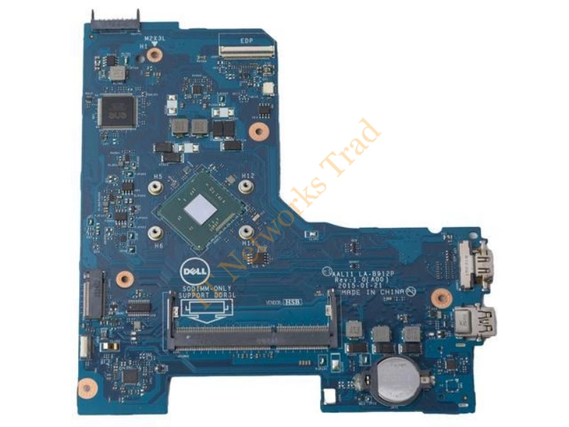 00V51V Dell Inspiron 15-5558 Laptop Motherboard W/ Intel Pentium N3540