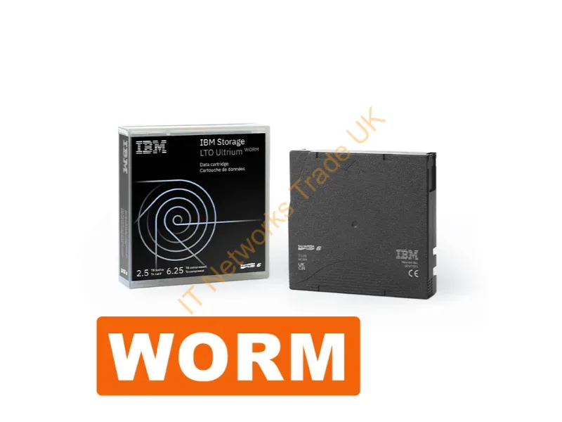 00V7591 IBM LTO Ultrium-6 2.5TB/6.25TB Barium Ferrite (BAFE) Data Cartridge Tape Media Storage