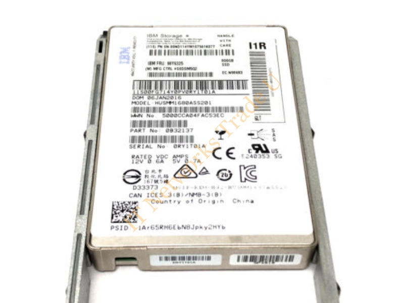 00VN215 IBM 800GB SAS 12Gb/s 2.5-inch Solid State Drive SSD Storage