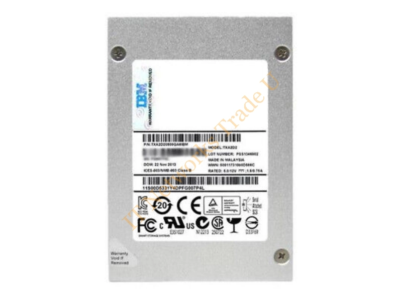 00W1551 IBM 200GB SAS 6Gb/s 2 5-inch Solid State Drive SSD Storage