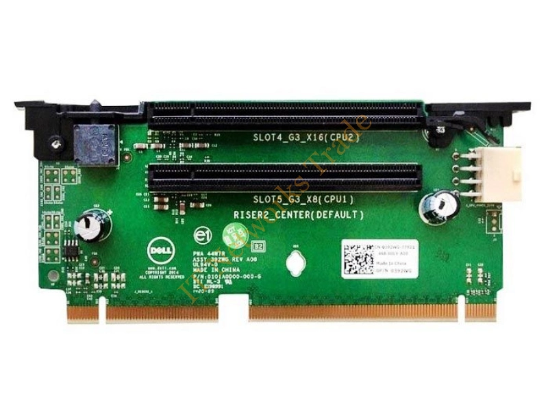 00W2032 IBM PCI-Express X16 Riser 2 Card for System X3630 M4 Server Accessory