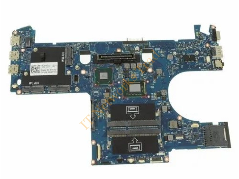 00W5HN Dell Motherboard Intel i7 2640M 2.8GHz for Latitude E6220 Laptop Motherboard