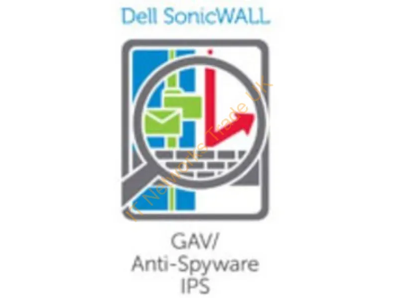 01-SSC-0534 - SonicWall Gateway Anti-Malware Firewall Multilingual 1 year(s)