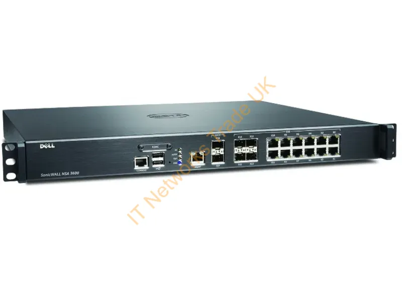 01-SSC-3851 SonicWall 12-Port Gigabit Ethernet Firewall Edition Security Appliance for NSA 3600 Rack-Mountable Networking Accessory