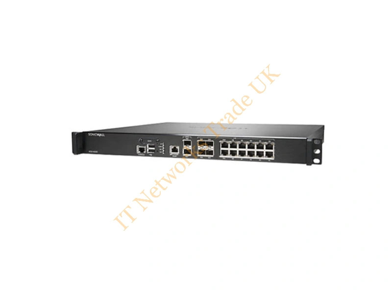 01-SSC-4267 SonicWall 12-Port Gigabit Ethernet Firewall Edition Security Appliance for NSA 4600 Rack-Mountable Networking Accessory