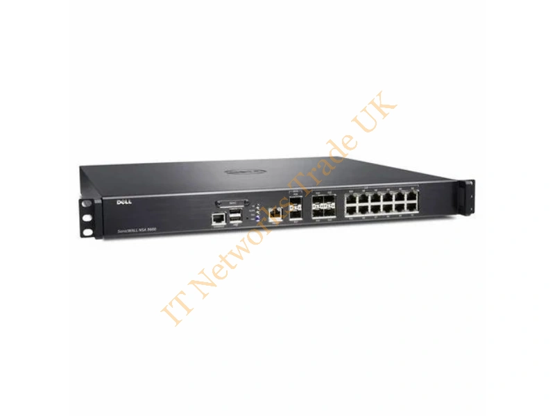 01-SSC-4271 SonicWall 12-Port Manageable Gigabit Ethernet Firewall Security Appliance for NSA 3600 Rack-Mountable Networking Accessory
