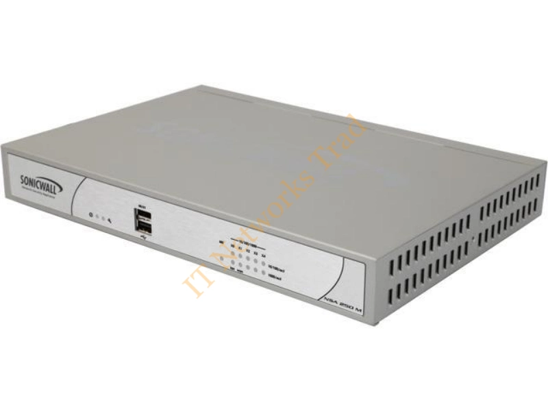 01-SSC-4662 SonicWall 5-Port Gigabit Ethernet Network Security Appliance for NSA 250M Rack-Mountable